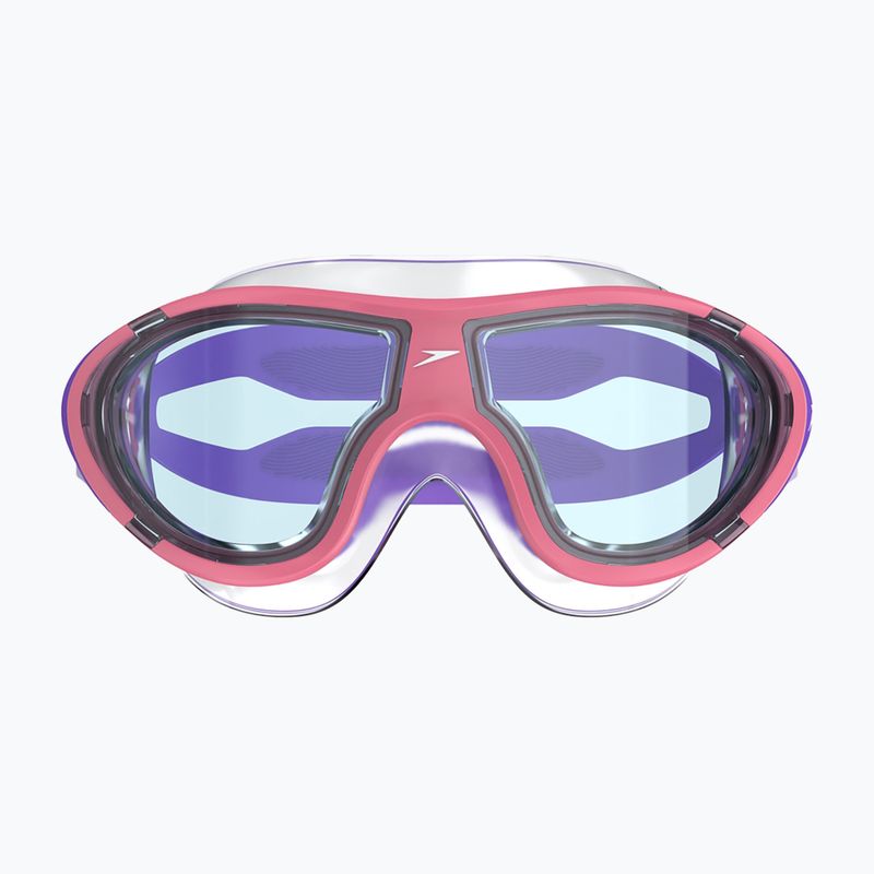 Children's swim mask Speedo Biofuse 2.0 pink lemonade / steel 2