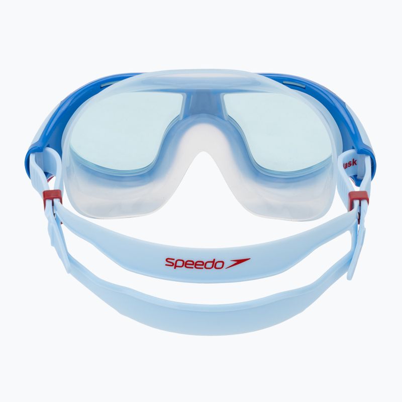 Children's swim mask Speedo Biofuse 2.0 lagoon blue / celeste 4