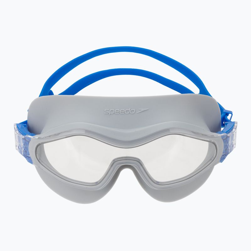 Swim mask Speedo Hydrosity light cement / clear 2
