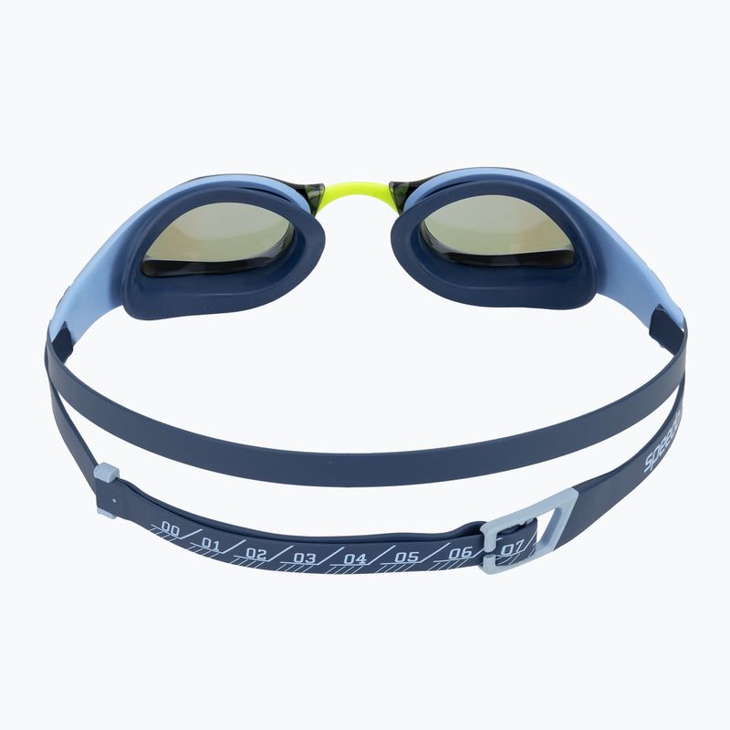 Swim goggles Speedo Fastskin Pure Focus Mirror sugar blue / smoke / iris mirror 4