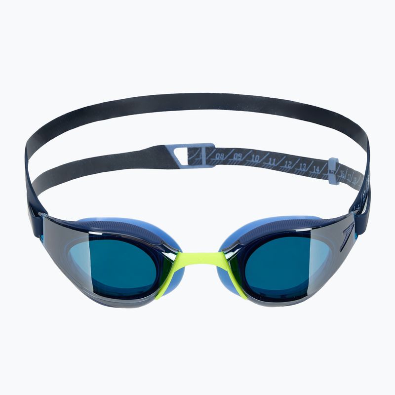 Swim goggles Speedo Fastskin Hyper Elite Mirror night / cobalt / silver mirror 2