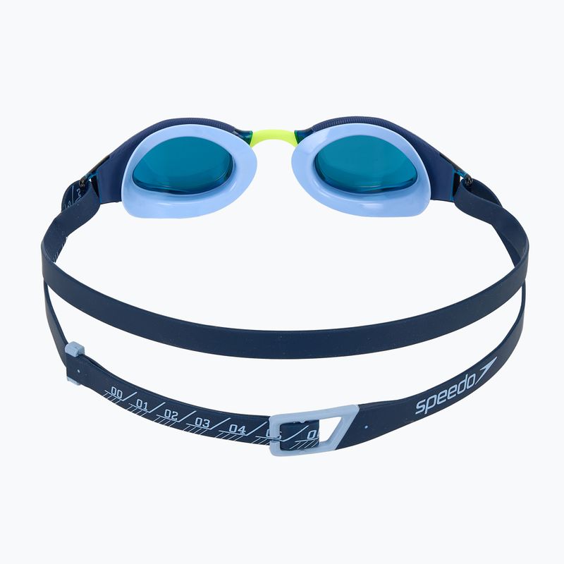 Swim goggles Speedo Fastskin Hyper Elite Mirror night / cobalt / silver mirror 4