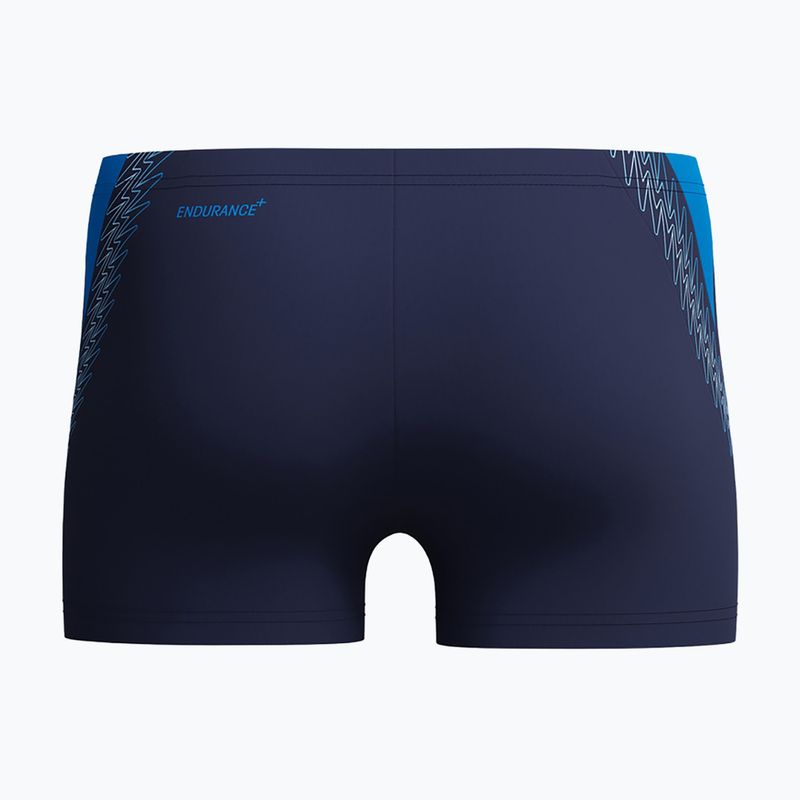 Men's swim boxers Speedo Hyper Boom Splice true peacoat/lagoon blue 2