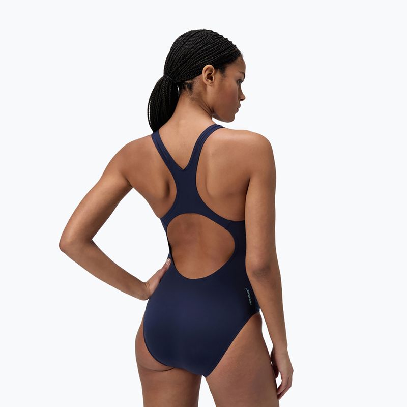 Women's one-piece swimsuit Speedo Digital Printed Medalist lagoon blue 3