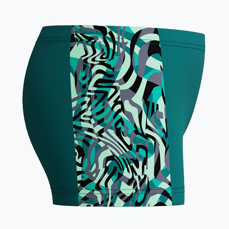 Children's swim boxers Speedo Digital Panel Aquashort deep emerald 4