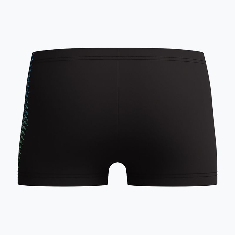 Children's swim boxers Speedo Plastisol Placement Aquashort black/alfalfa green 2