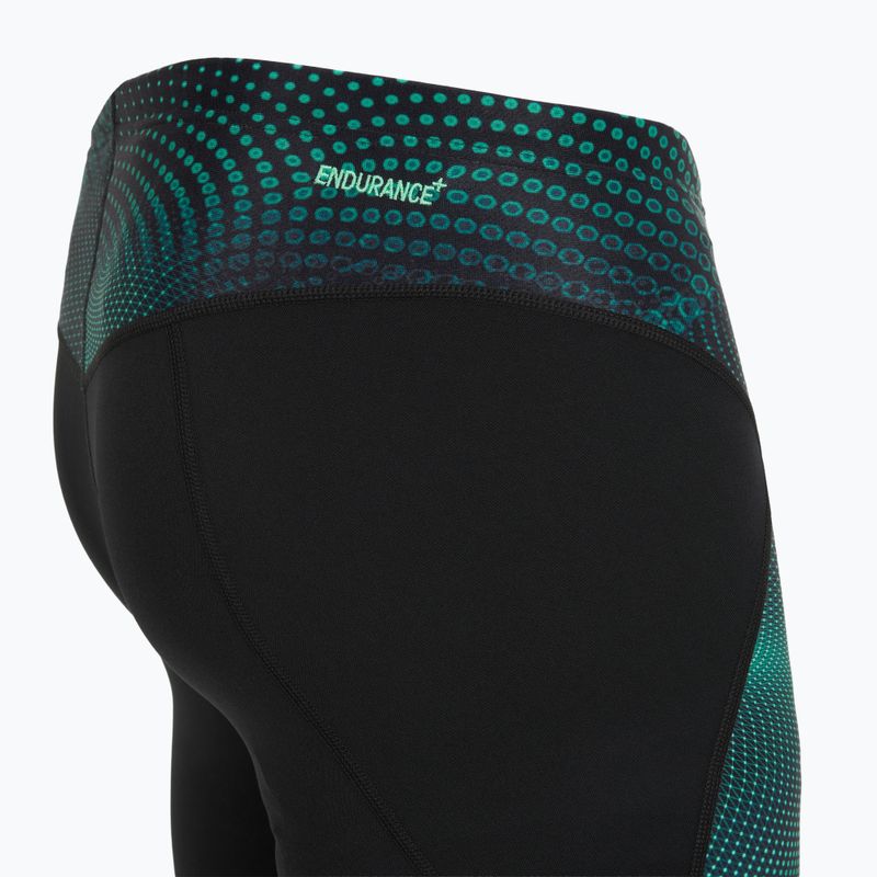 Men's swim jammers Speedo Endurance+ Max Compression Jammer black/turquoise gem 4