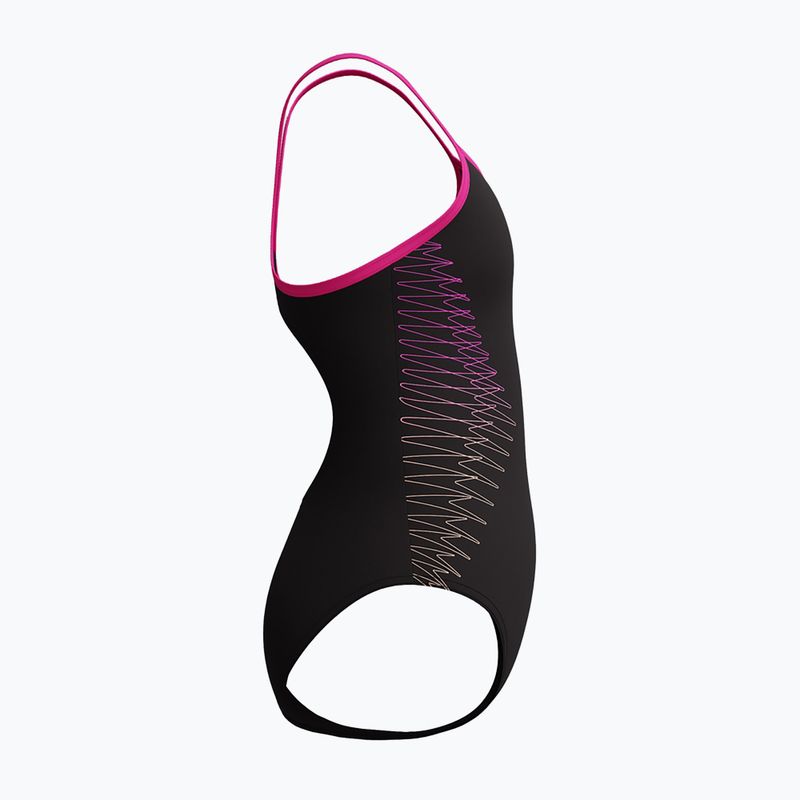 Children's one-piece swimsuit Speedo Platisol Placement Thinstrap Muscleback flare pink 4