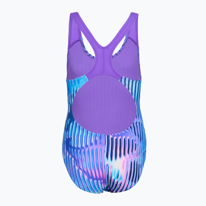 Children's one-piece swimsuit Speedo Digital Allover Splashback indigo glow 2