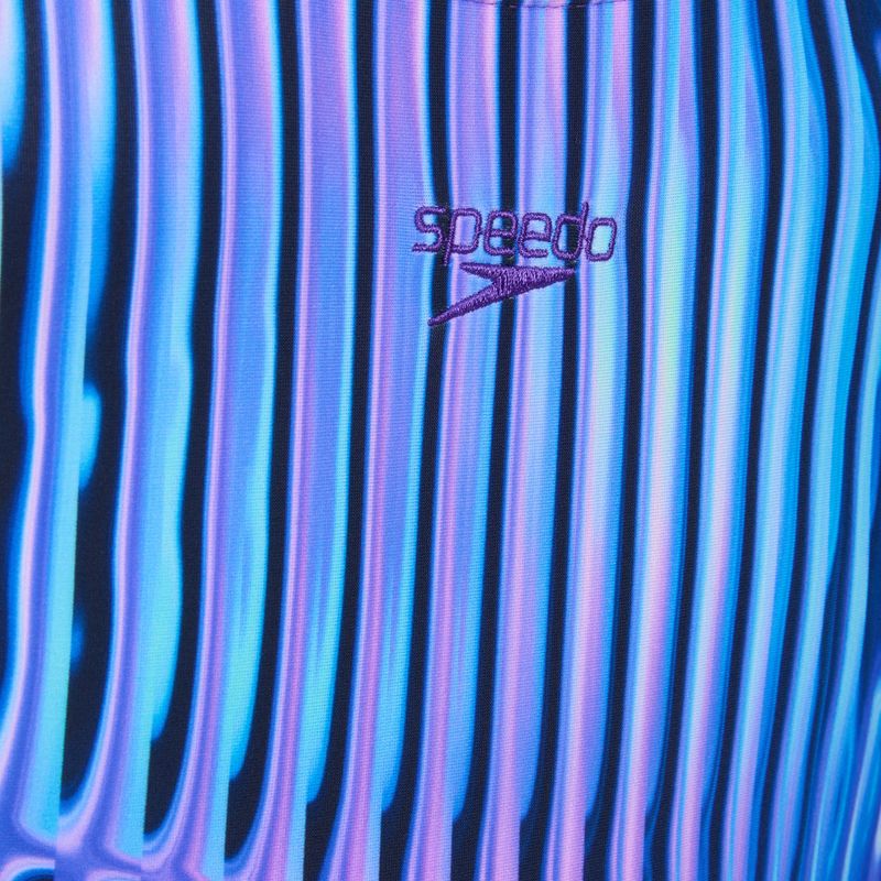 Children's one-piece swimsuit Speedo Digital Allover Splashback indigo glow 3