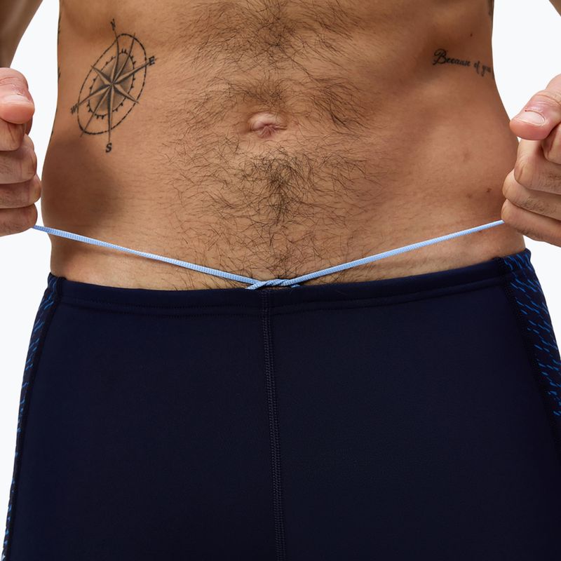 Men's swim boxers Speedo Endurance+ Tech Panel Aquashort navy/sugar blue 6