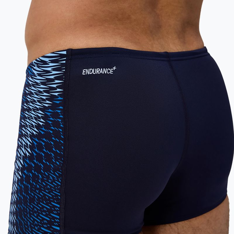 Men's swim boxers Speedo Endurance+ Tech Panel Aquashort navy/sugar blue 7