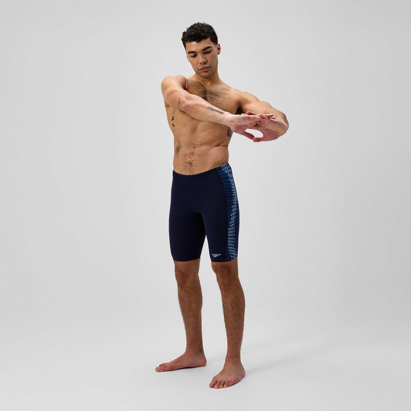 Men's swim jammers Speedo Endurance+ Tech Panel Jammer navy/sugar blue 2