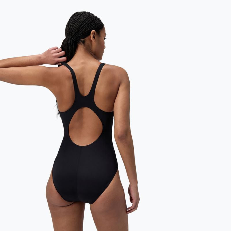 Women's one-piece swimsuit Speedo HyperBoom Placement Muscleback alfalfa green 3