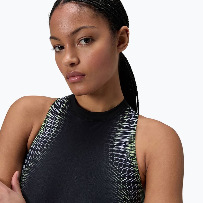 Women's one-piece swimsuit Speedo Printed Hydrasuit turquiose gem 5