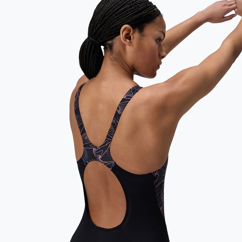 Women's one-piece swimsuit Speedo HyperBoom Splice Muscleback bright peach 6