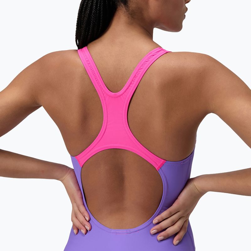 One-piece swimsuit Speedo Medley Logo Medalist indigo glow 6