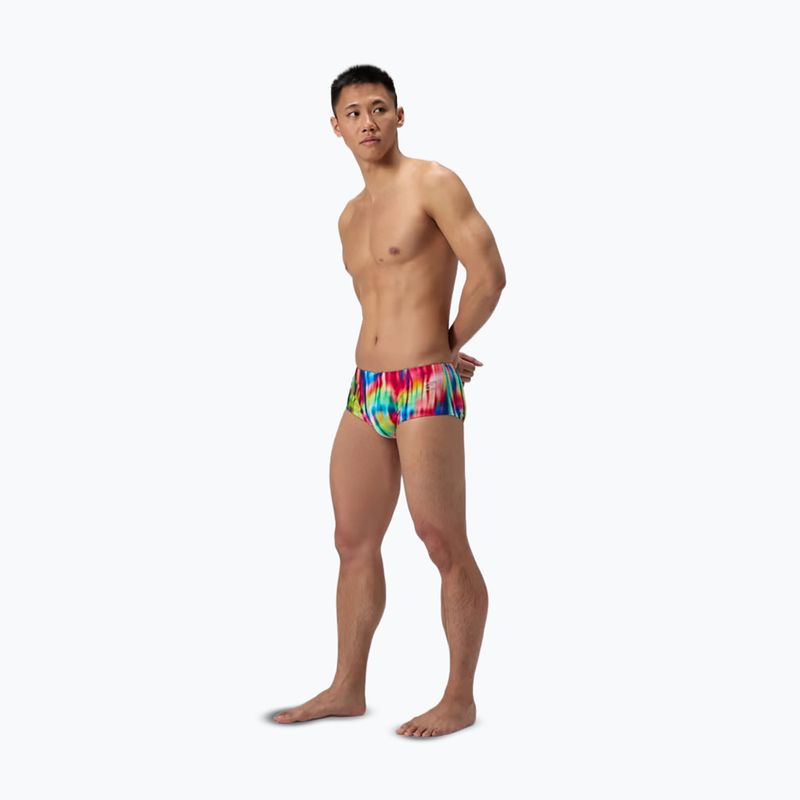 Men's swim boxers Speedo Printed 13.5 cm Brief prismaticpairsadise/ruby 2