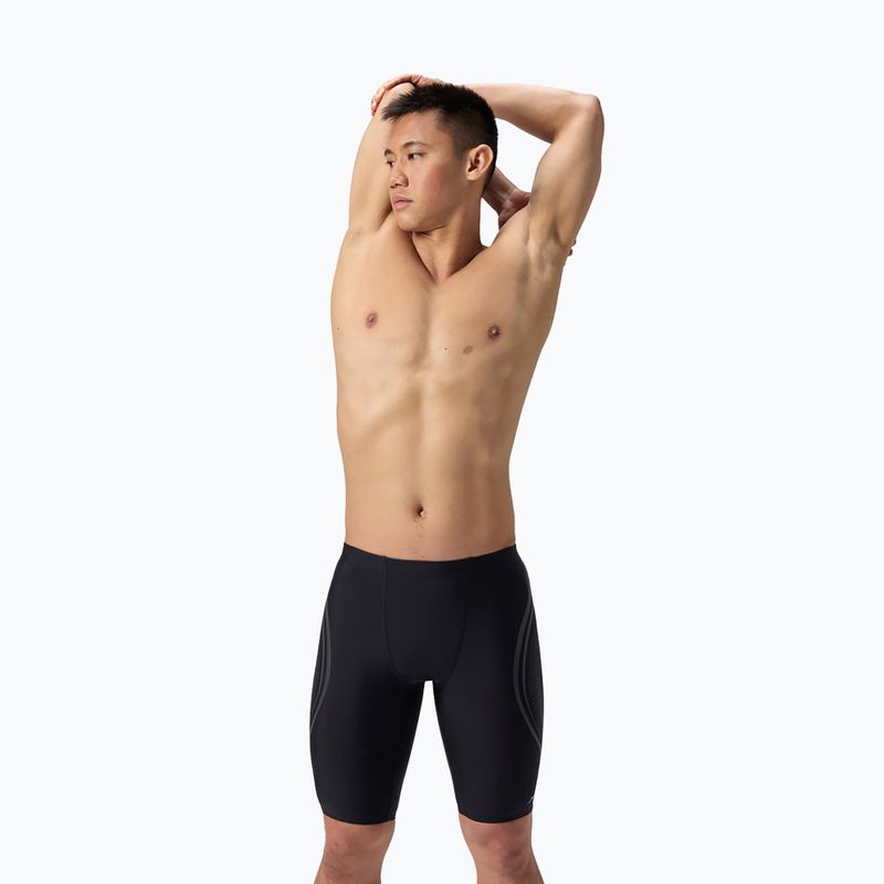 Men's swim jammers Speedo Printed Movement black
