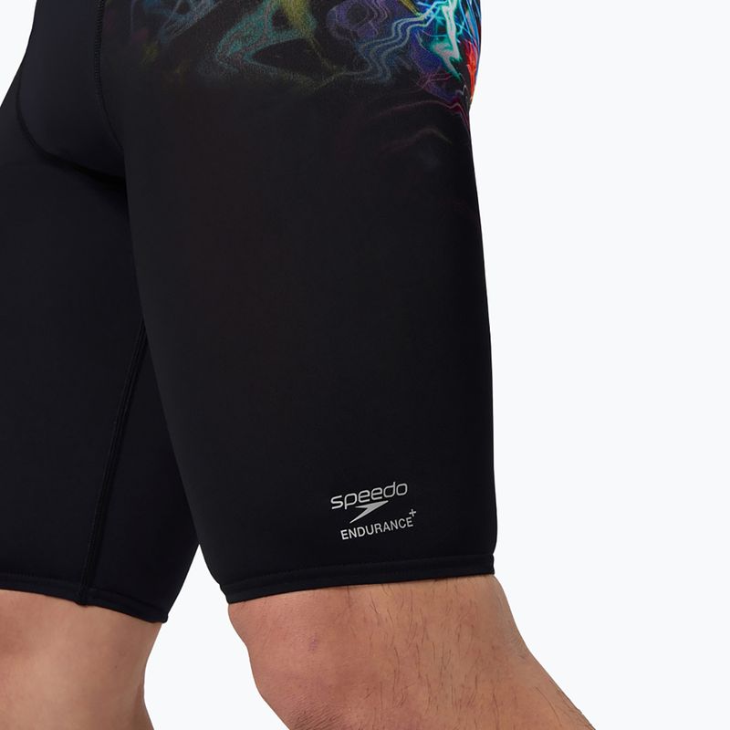 Men's swim jammers Speedo Placement Printed static volta/black 6