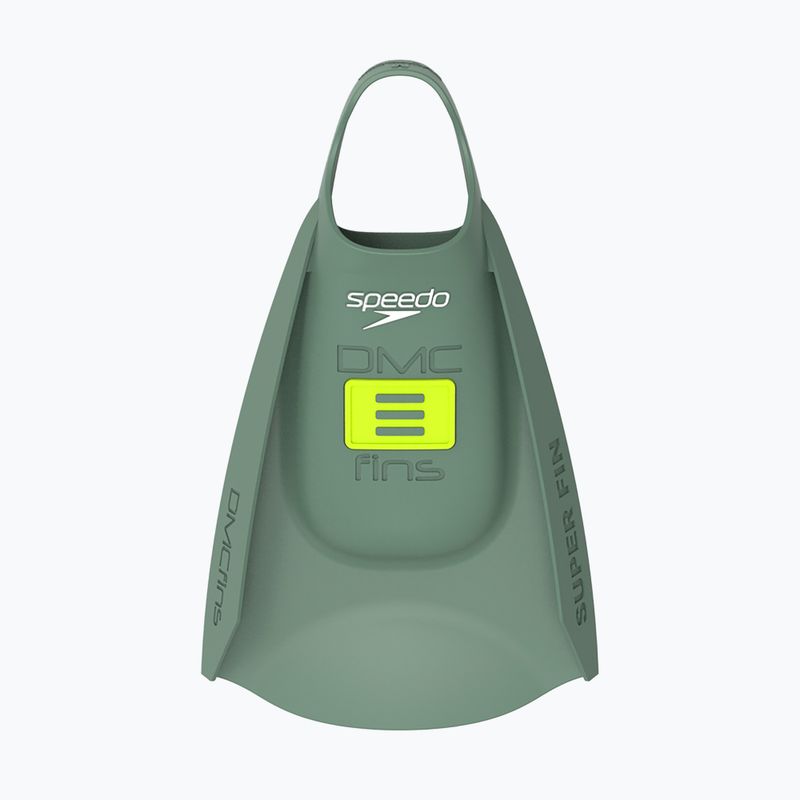 Swim fins Speedo DMC Original soft olive/hyper yellow 2