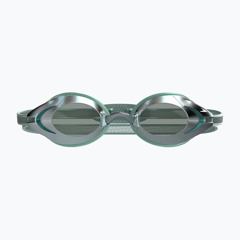 Swim goggles Speedo Vanquisher 3.0 Mirror Ltd storm green/grey/emerald matte mirror ltd 2