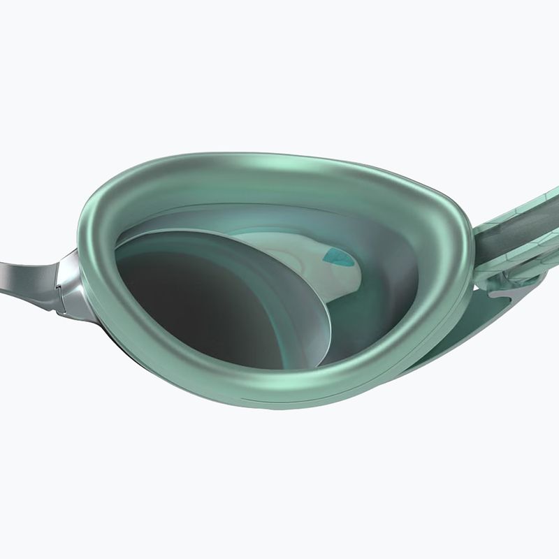 Swim goggles Speedo Vanquisher 3.0 Mirror Ltd storm green/grey/emerald matte mirror ltd 4
