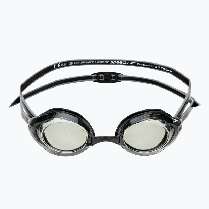 Swim goggles Speedo Vanquisher 3.0 Optical speedo black/steel 2