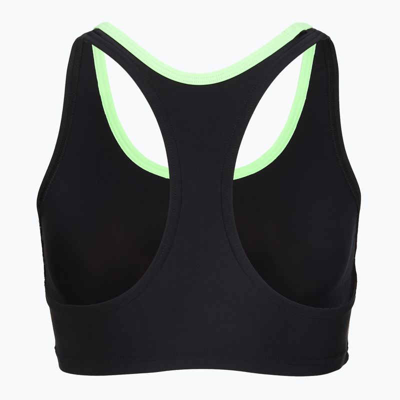 Women's two-piece swimsuit Speedo Placement Raceback 2pc anthracite/clover 4