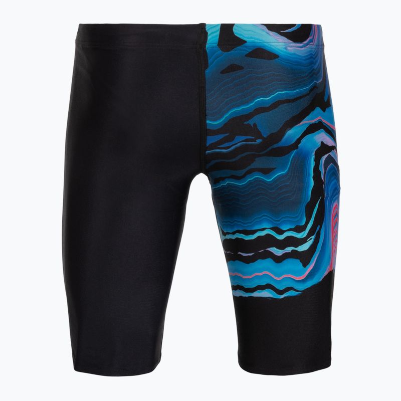 Men's swim jammers Speedo Placement Aquashort canyon ombre/black 2