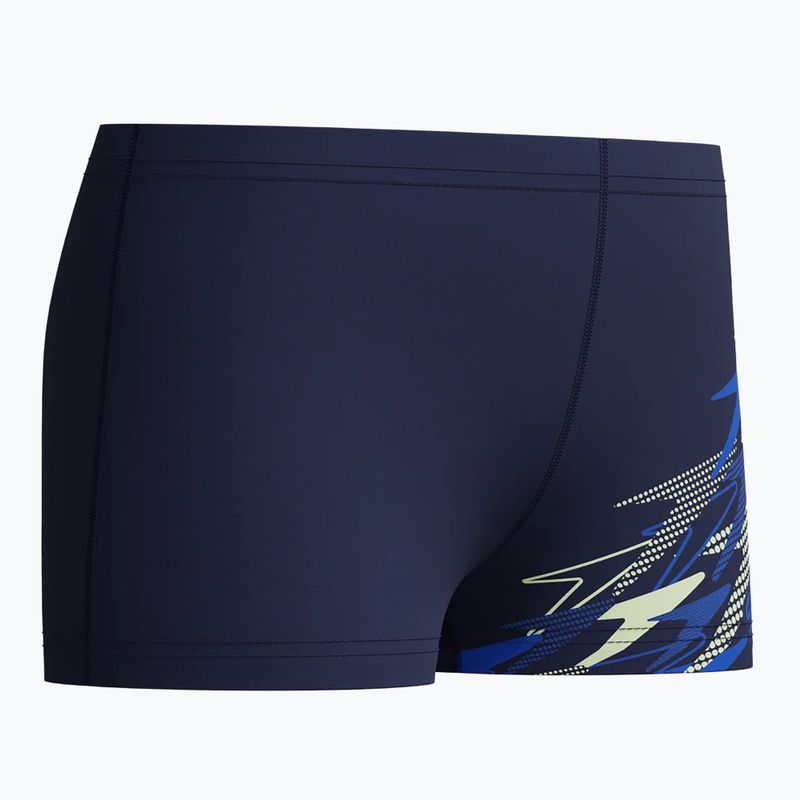 Boys' swim boxers Speedo Medley Logo Aquashort peacoat/deep sapphire 3