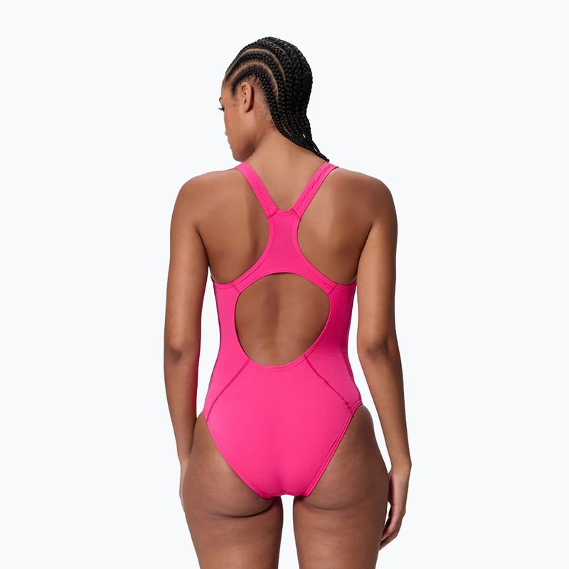 Women's one-piece swimsuit Speedo ECO Endurance+ Medalist margarita pink 2