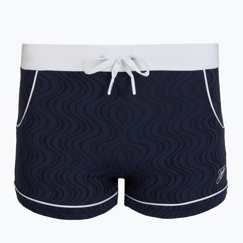 Men's swim briefs Speedo Textured Aquashort peacoat