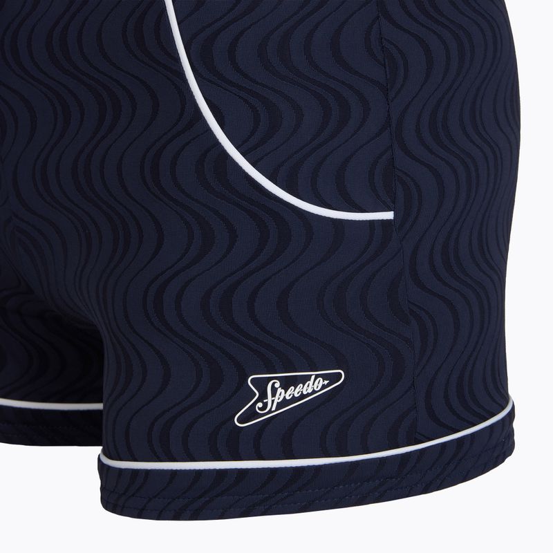 Men's swim briefs Speedo Textured Aquashort peacoat 3