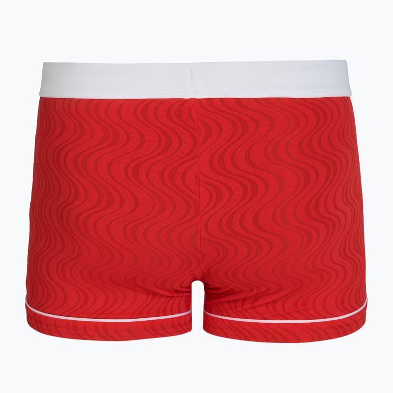 Men's swim briefs Speedo Textured Aquashort high risk red 2