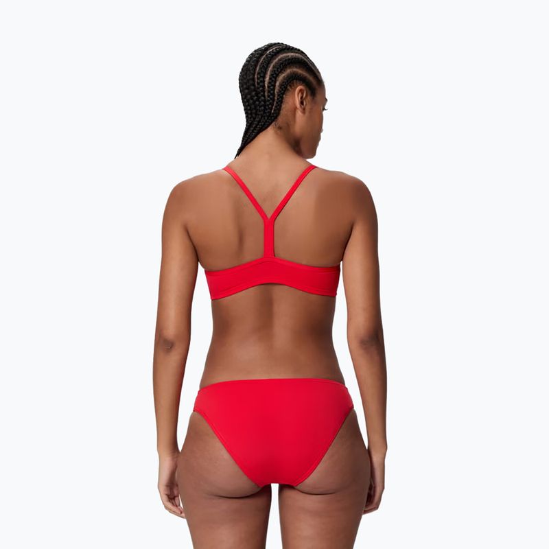 Women's two-piece swimsuitSpeedo Endurance+ Logo Thin Strap high risk red 2