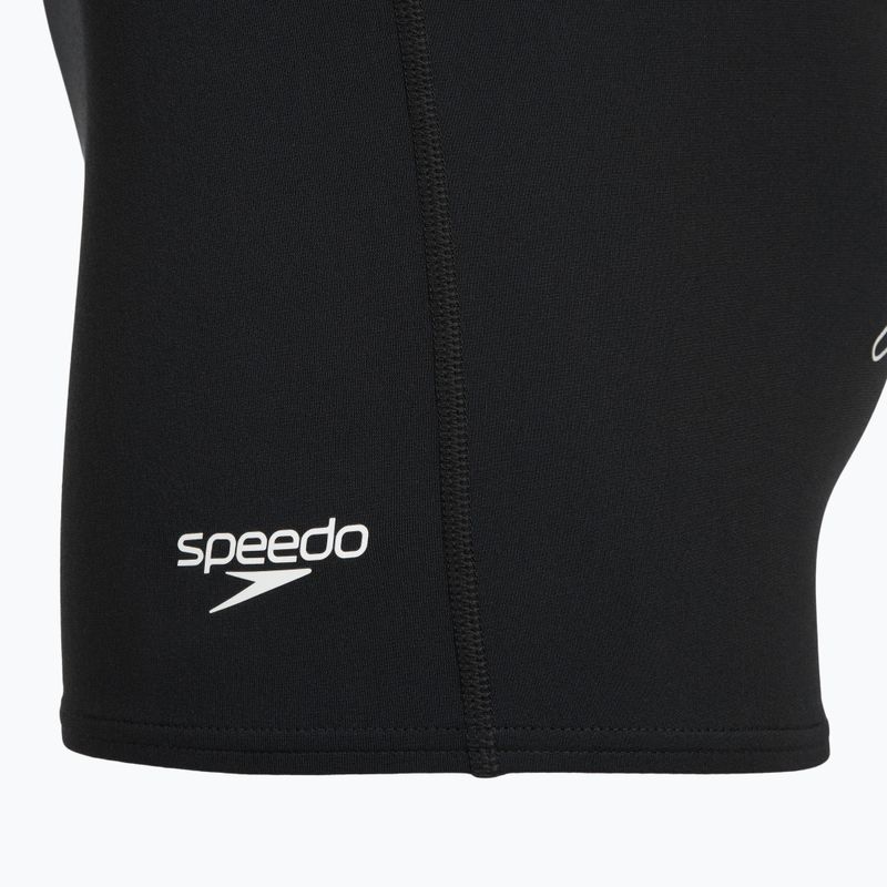 Men's swim boxers Speedo Endurance+ Logo Aquashort anthracite 3