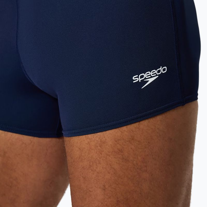 Men's swim boxers Speedo Endurance+ Logo Aquashort peacoat 6