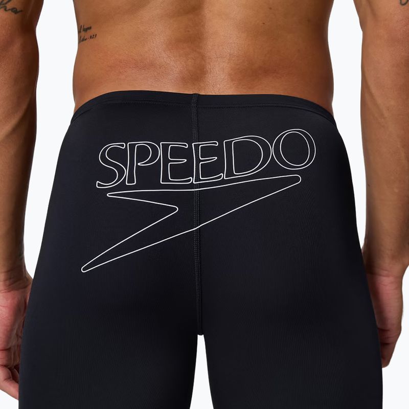 Men's swim jammers Speedo Endurance+ Logo Jammer anthracite 5