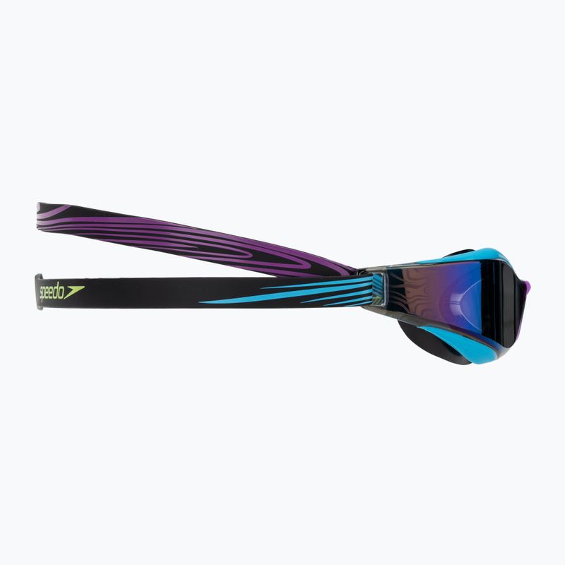 Swim goggles Speedo Fastskin Hyper Elite Mirror mayan blue/smoke/tropical horizon 3