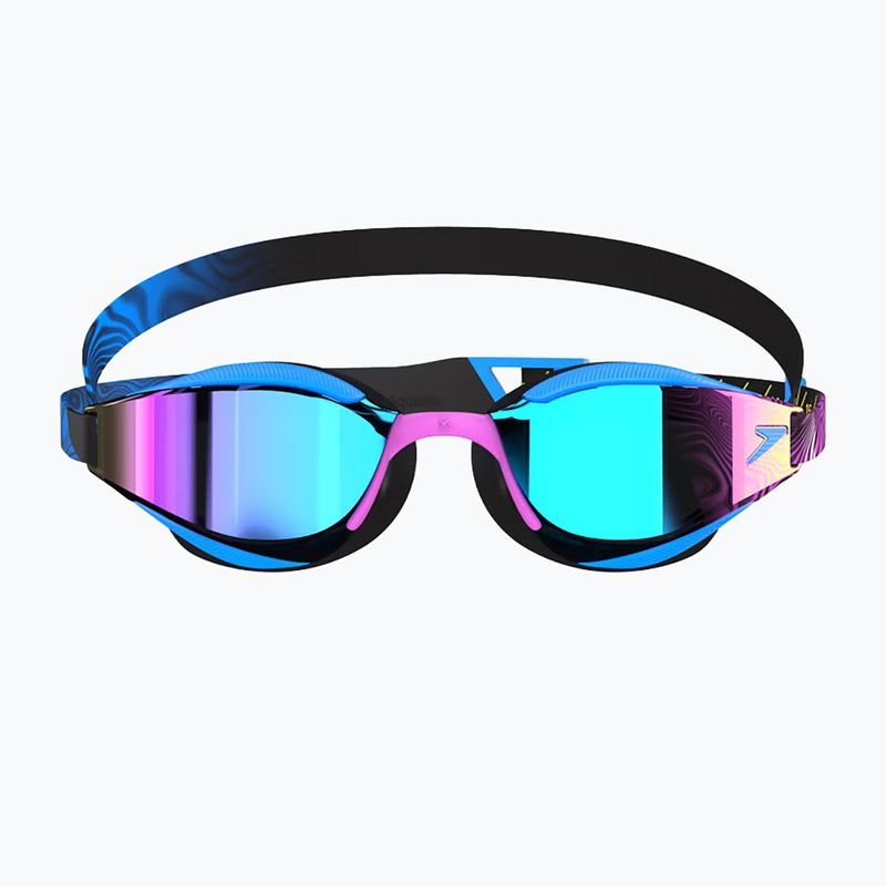 Swim goggles Speedo Fastskin Hyper Elite Mirror mayan blue/smoke/tropical horizon 2