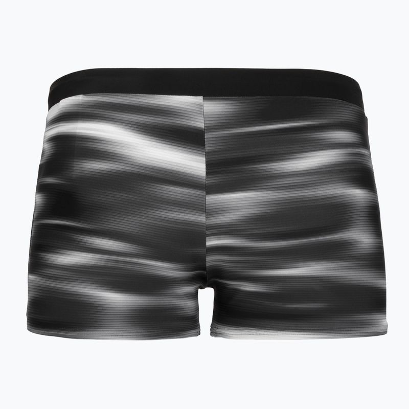 Swim boxers Speedo Valmilton Aquashort anthracite/white 2