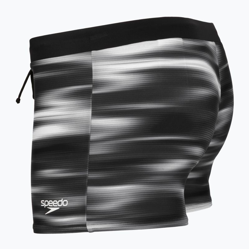 Swim boxers Speedo Valmilton Aquashort anthracite/white 3