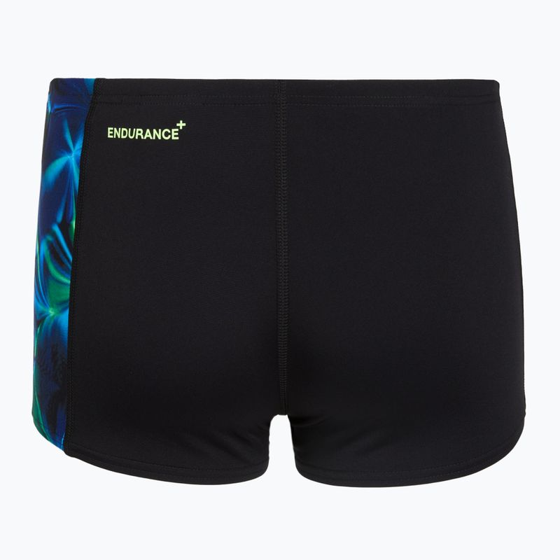 Boys' swim boxers Speedo Digital Panel Aquashort Anthracite/Clover 2