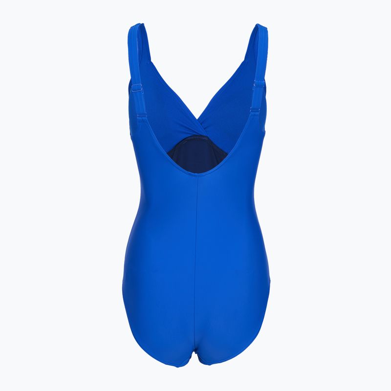 Ladies' one-piece swimsuit Speedo Shaping Cross Knot deep sapphire 2
