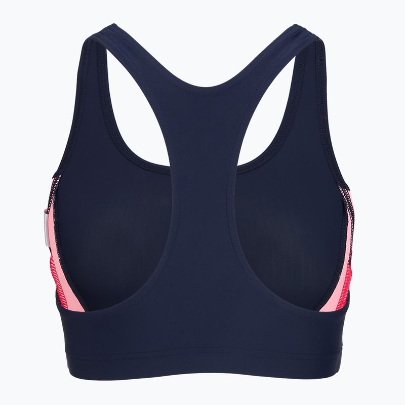 Ladies' one-piece swimsuit Speedo Colourblock Splice 2.0 peacoat/pink 4