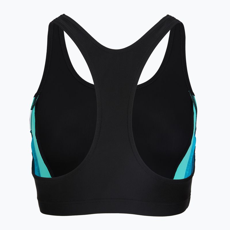 Ladies' one-piece swimsuit Speedo Colourblock Splice 2.0 anthracite/mayanblue 4