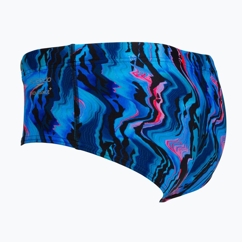 Men's swim boxers Speedo ML Printed 13.5 cm Brief canyon ombre/black 3