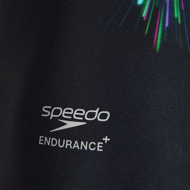 Ladies' one-piece swimsuit Speedo FL Placement Printed Powerback firework burst/black 3