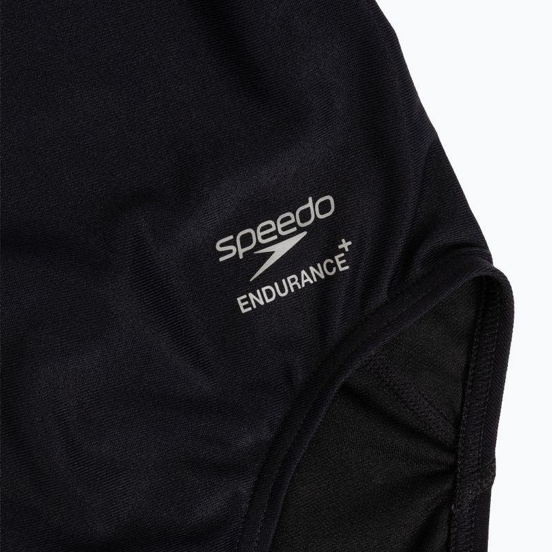 Women's one-piece swimsuit Speedo Placement Printed Leaderback canyon ombre/black 3